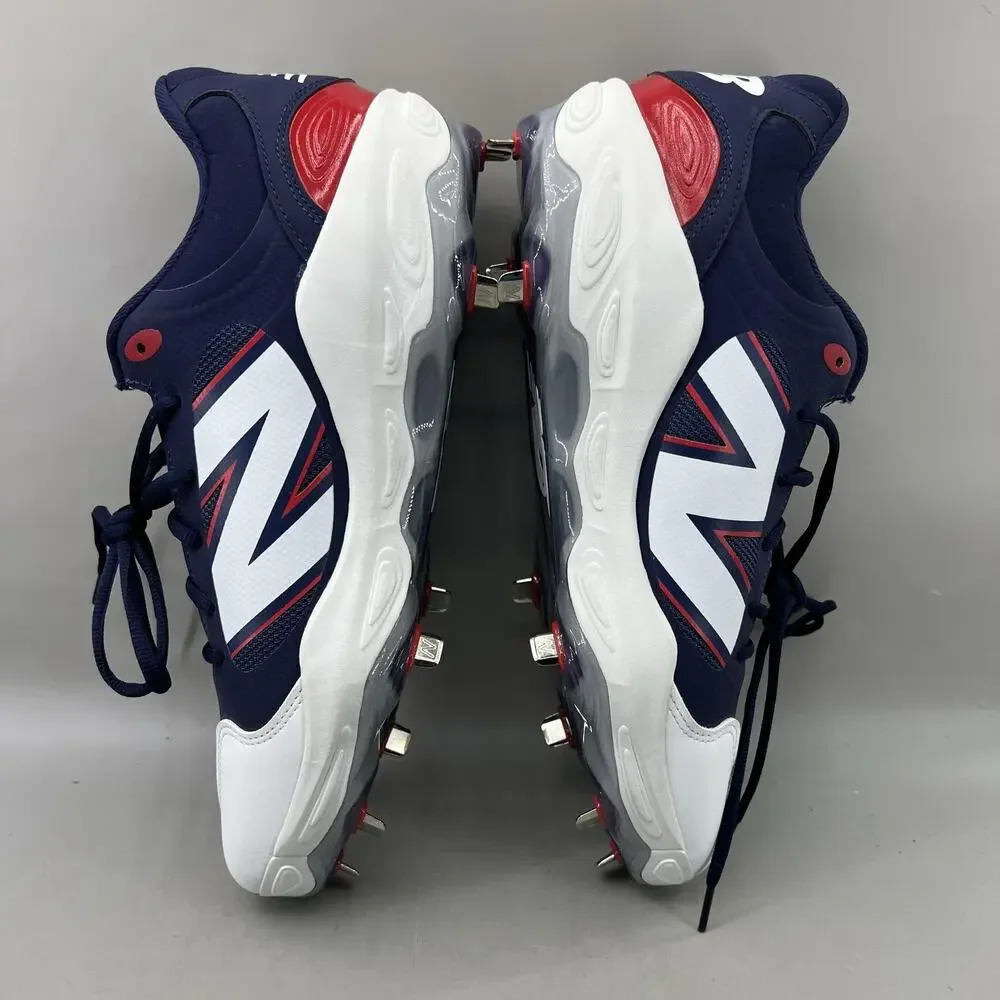 New Balance 3000 V7 Metal Baseball Cleats Men Size 13 2E Wide Blue Comfort Shoes